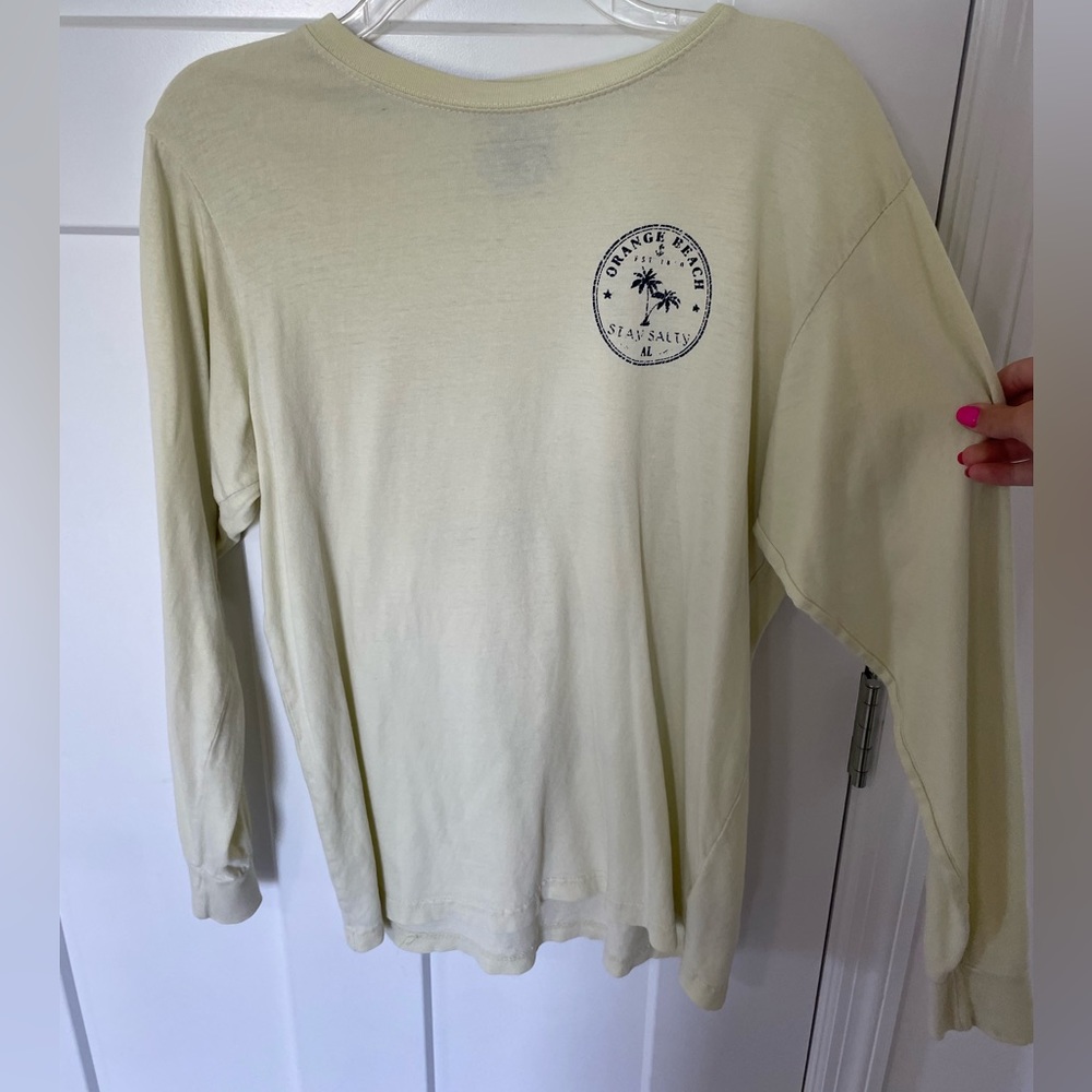Orange beach long sleeve